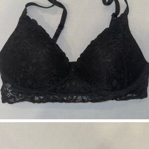 Lace Bralette in Black